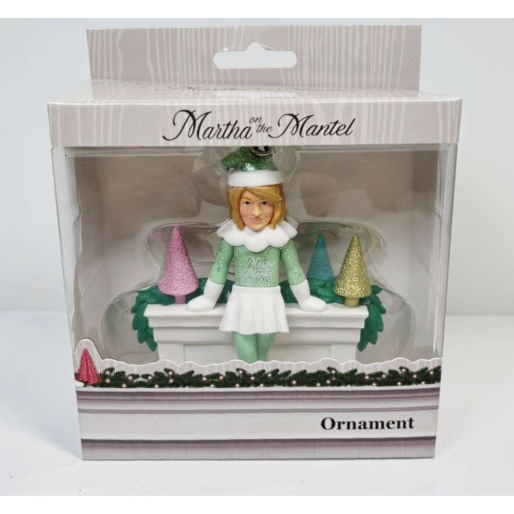 Martha Stewart Martha on the Mantle A Holiday Tradition Ornament NEW IN BOX 2025